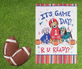 Garden Flag Dogs Game Day R U Ready