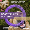 Puller Outdoor Dog Ring Toys MINI TWO Rings Dog Fetch Toy Tug of War Dog Toy for Small Medium Large Dogs Dog Ball & Soft Dog Frisbee Alt Outside Dog Y