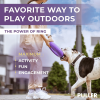Puller Outdoor Dog Ring Toys MAXI ONE Ring Dog Fetch Toy & Tug of War Dog Toy for Small Medium Large Dogs Dog Ball & Soft Dog Frisbee Alt Outside Dog