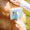 Curved Blue Large Pet Slicker Brush