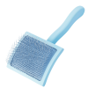 Curved Blue Large Pet Slicker Brush