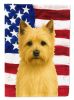 Wheaten Cairn Terrier American Flag Garden Flag Mailbox Flag Decorative Yard Flag Banner Outside Patio Artwork Yard Flower Beds, Garden Size
