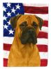Fawn Bullmastiff American Flag Garden Flag Mailbox Flag Decorative Yard Flag Banner Outside Patio Artwork Yard Flower Beds, Garden Size, Multicolor