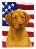 Deadgrass Chesapeake Bay Retriever American Flag Garden Flag Mailbox Flag Decorative Yard Flag Banner Outside Patio Artwork Yard Flower Beds