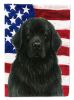 Black Newfoundland American Flag Garden Flag Mailbox Flag Decorative Yard Flag Banner Outside Patio Artwork Yard Flower Beds, Garden Size, Multicolor