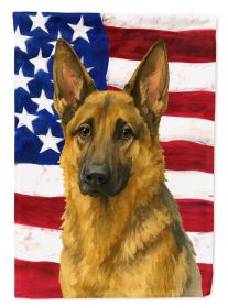 Sable German Shepherd American Flag Garden Flag Mailbox Flag Decorative Yard Flag Banner Outside Patio Artwork Yard Flower Beds, Garden Size