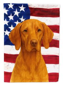 Vizsla American Flag Garden Flag Mailbox Flag Decorative Yard Flag Banner Outside Patio Artwork Yard Flower Beds, Garden Size, Multicolor