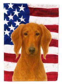 Red Saluki American Flag Garden Flag Mailbox Flag Decorative Yard Flag Banner Outside Patio Artwork Yard Flower Beds, Garden Size, Multicolor