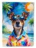 Miniature Pinscher Summer Beach Time Garden Flag Mailbox Flag Decorative Yard Flag Banner Outside Patio Artwork Yard Flower Beds, Garden Size