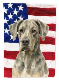 Merle Great Dane American Flag Garden Flag Mailbox Flag Decorative Yard Flag Banner Outside Patio Artwork Yard Flower Beds, Garden Size, Multicolor