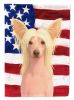 Hairless Palomino Chinese Crested American Flag Garden Flag Mailbox Flag Decorative Yard Flag Banner Outside Patio Artwork Yard Flower Beds