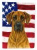 Brindle Great Dane American Flag Garden Flag Mailbox Flag Decorative Yard Flag Banner Outside Patio Artwork Yard Flower Beds, Garden Size, Multicolor