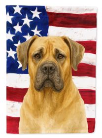 Fawn Cane Corso American Flag Garden Flag Mailbox Flag Decorative Yard Flag Banner Outside Patio Artwork Yard Flower Beds, Garden Size, Multicolor