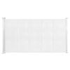 Retractable Baby Gate 34 in Tall Extend to 55 in Wide for Kids or Pets White