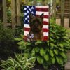 Brindle Cairn Terrier American Flag Garden Flag Mailbox Flag Decorative Yard Flag Banner Outside Patio Artwork Yard Flower Beds, Garden Size