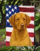 Deadgrass Chesapeake Bay Retriever American Flag Garden Flag Mailbox Flag Decorative Yard Flag Banner Outside Patio Artwork Yard Flower Beds