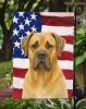 Fawn Cane Corso American Flag Garden Flag Mailbox Flag Decorative Yard Flag Banner Outside Patio Artwork Yard Flower Beds, Garden Size, Multicolor