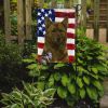 Brindle Akita American Flag Garden Flag Mailbox Flag Decorative Yard Flag Banner Outside Patio Artwork Yard Flower Beds, Garden Size, Multicolor