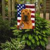 Fawn Shar Pei American Flag Garden Flag Mailbox Flag Decorative Yard Flag Banner Outside Patio Artwork Yard Flower Beds, Garden Size, Multicolor