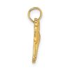 14K Polished Dog Charm