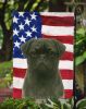 Black Pug American Flag Garden Flag Mailbox Flag Decorative Yard Flag Banner Outside Patio Artwork Yard Flower Beds, Garden Size, Multicolor