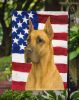 Fawn Great Dane American Flag Garden Flag Mailbox Flag Decorative Yard Flag Banner Outside Patio Artwork Yard Flower Beds, Garden Size, Multicolor