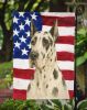 Harlequin Great Dane American Flag Garden Flag Mailbox Flag Decorative Yard Flag Banner Outside Patio Artwork Yard Flower Beds, Garden Size