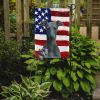 Blue Italian Greyhound American Flag Garden Flag Mailbox Flag Decorative Yard Flag Banner Outside Patio Artwork Yard Flower Beds, Garden Size
