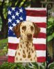 Liver Dalmatian American Flag Garden Flag Mailbox Flag Decorative Yard Flag Banner Outside Patio Artwork Yard Flower Beds, Garden Size, Multicolor