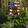 Black and Tan Chihuahua American Flag Garden Flag Mailbox Flag Decorative Yard Flag Banner Outside Patio Artwork Yard Flower Beds, Garden Size