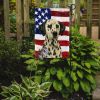 Dalmatian American Flag Garden Flag Mailbox Flag Decorative Yard Flag Banner Outside Patio Artwork Yard Flower Beds, Garden Size, Multicolor