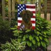Brindle Anatolian Shepherd Dog American Flag Garden Flag Mailbox Flag Decorative Yard Flag Banner Outside Patio Artwork Yard Flower Beds, Garden Size