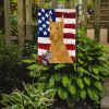 Fawn Doberman Pinscher American Flag Garden Flag Mailbox Flag Decorative Yard Flag Banner Outside Patio Artwork Yard Flower Beds, Garden Size