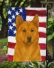 Red Akita American Flag Garden Flag Mailbox Flag Decorative Yard Flag Banner Outside Patio Artwork Yard Flower Beds, Garden Size, Multicolor