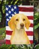 Lemon and White Beagle American Flag Garden Flag Mailbox Flag Decorative Yard Flag Banner Outside Patio Artwork Yard Flower Beds, Garden Size