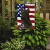 Black Schnauzer American Flag Garden Flag Mailbox Flag Decorative Yard Flag Banner Outside Patio Artwork Yard Flower Beds, Garden Size, Multicolor