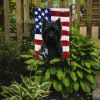 Black Cairn Terrier American Flag Garden Flag Mailbox Flag Decorative Yard Flag Banner Outside Patio Artwork Yard Flower Beds, Garden Size, Multicolor
