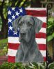 Blue Great Dane American Flag Garden Flag Mailbox Flag Decorative Yard Flag Banner Outside Patio Artwork Yard Flower Beds, Garden Size, Multicolor