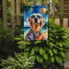 Golden Retriever Summer Beach Time Garden Flag Mailbox Flag Decorative Yard Flag Banner Outside Patio Artwork Yard Flower Beds, Garden Size
