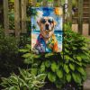 Yellow Labrador Retriever Summer Beach Time Garden Flag Mailbox Flag Decorative Yard Flag Banner Outside Patio Artwork Yard Flower Beds, Garden Size