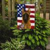 Belgian Malinois American Flag Garden Flag Mailbox Flag Decorative Yard Flag Banner Outside Patio Artwork Yard Flower Beds, Garden Size, Multicolor