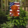 Sedge Chesapeake Bay Retriever American Flag Garden Flag Mailbox Flag Decorative Yard Flag Banner Outside Patio Artwork Yard Flower Beds, Garden Size