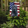Blue Shar Pei American Flag Garden Flag Mailbox Flag Decorative Yard Flag Banner Outside Patio Artwork Yard Flower Beds, Garden Size, Multicolor