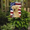 White Boxer American Flag Garden Flag Mailbox Flag Decorative Yard Flag Banner Outside Patio Artwork Yard Flower Beds, Garden Size, Multicolor