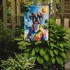 Boxer Summer Beach Time Garden Flag Mailbox Flag Decorative Yard Flag Banner Outside Patio Artwork Yard Flower Beds, Garden Size, Multicolor