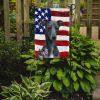 Blue Whippet American Flag Garden Flag Mailbox Flag Decorative Yard Flag Banner Outside Patio Artwork Yard Flower Beds, Garden Size, Multicolor