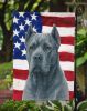 Blue Cane Corso American Flag Garden Flag Mailbox Flag Decorative Yard Flag Banner Outside Patio Artwork Yard Flower Beds, Garden Size, Multicolor