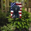 Blue Weimaraner American Flag Garden Flag Mailbox Flag Decorative Yard Flag Banner Outside Patio Artwork Yard Flower Beds, Garden Size, Multicolor