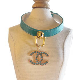 Azure CC Collar (Color: Teal Collar, Size: 10")