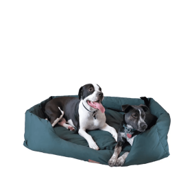 Armarkat Bolstered Dog Bed, Anti-Slip Pet Bed, Laurel Green (Color: , Size: L)